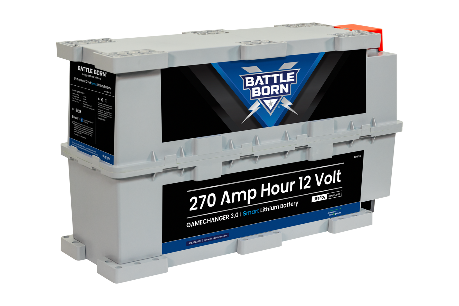 Battle Born 12V 270Ah GC3 Smart LiFePO4 Battery