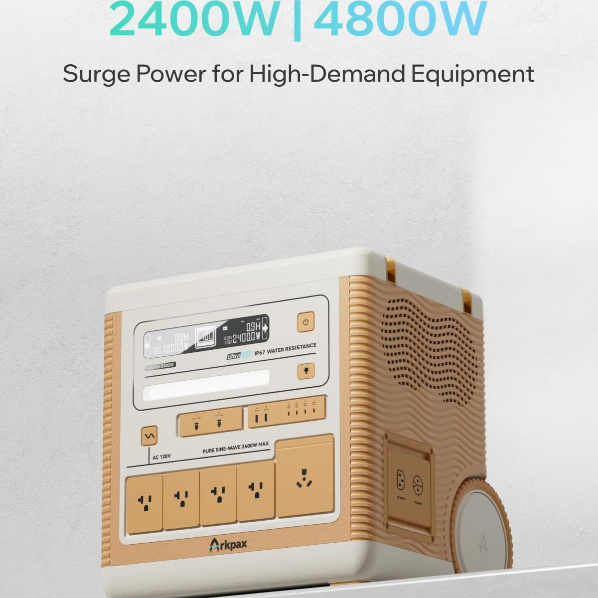Arkpax Ark PRO 2400W IP67 Portable Power Station