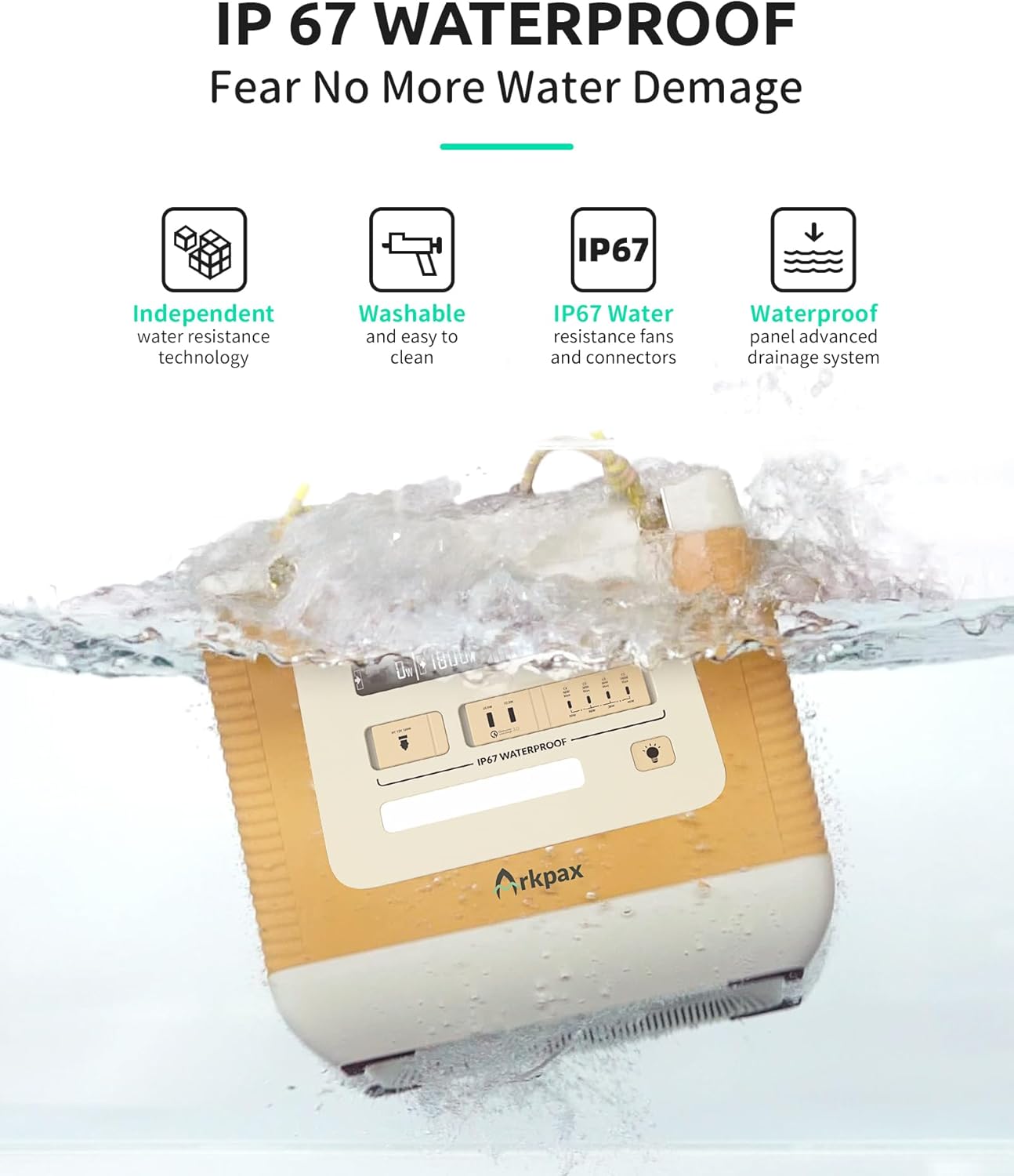 Arkpax Ark 1800W IP67 Portable Power Station