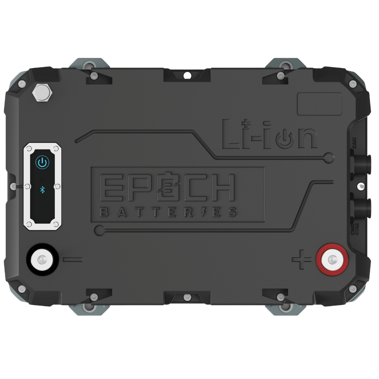 Epoch 24V 100Ah LiFePO4 Lithium Battery – Bluetooth, Internal Heating, Waterproof