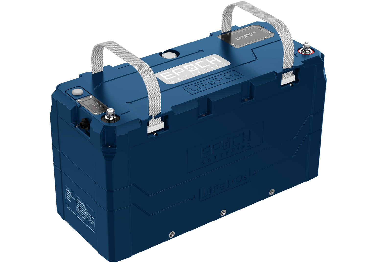 Epoch 48V 100Ah LiFePO4 Battery – Heated, Bluetooth, Victron Comms (V2-T Elite Series)
