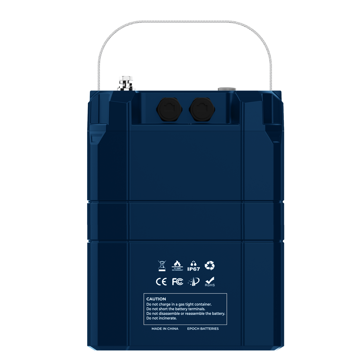 Epoch 48V 100Ah LiFePO4 Battery – Heated, Bluetooth, Victron Comms (V2-T Elite Series)