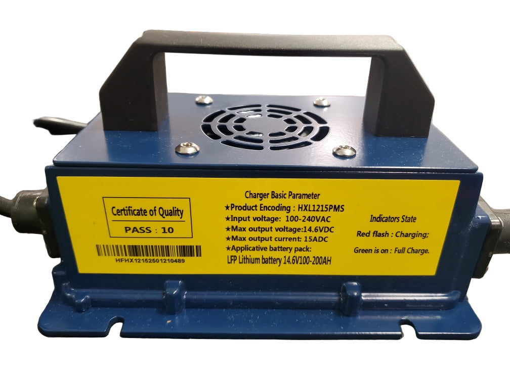 Epoch 12V 15A LiFePO4 Battery Charger