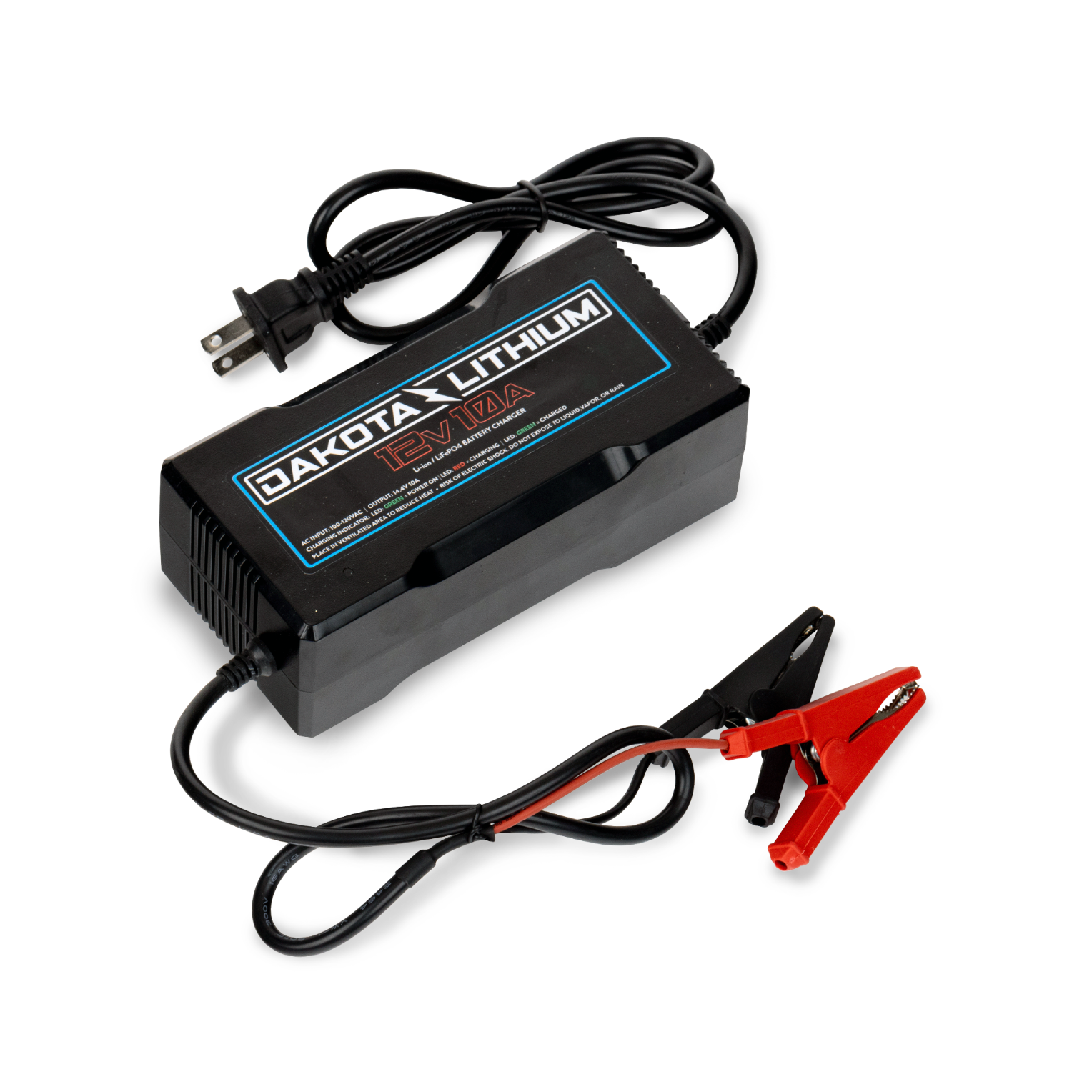 Dakota Lithium 12V 10A LiFePO4 Battery Charger