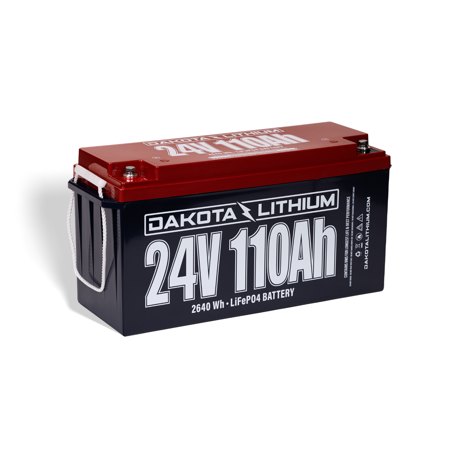 Dakota Lithium 24V 110Ah LiFePO4 Deep Cycle Battery