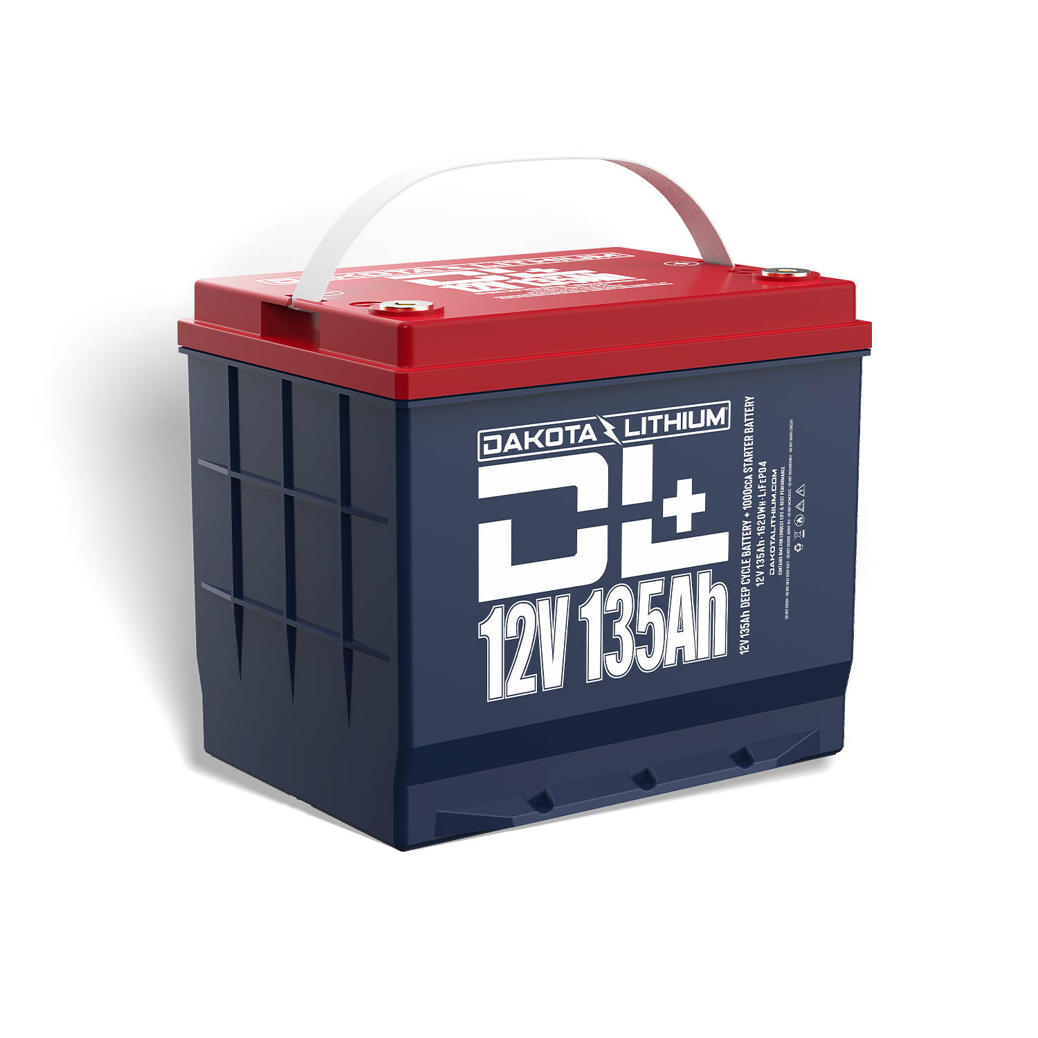 Dakota Lithium DL+ 12V 135Ah Heated Dual-Purpose LiFePO4 Battery