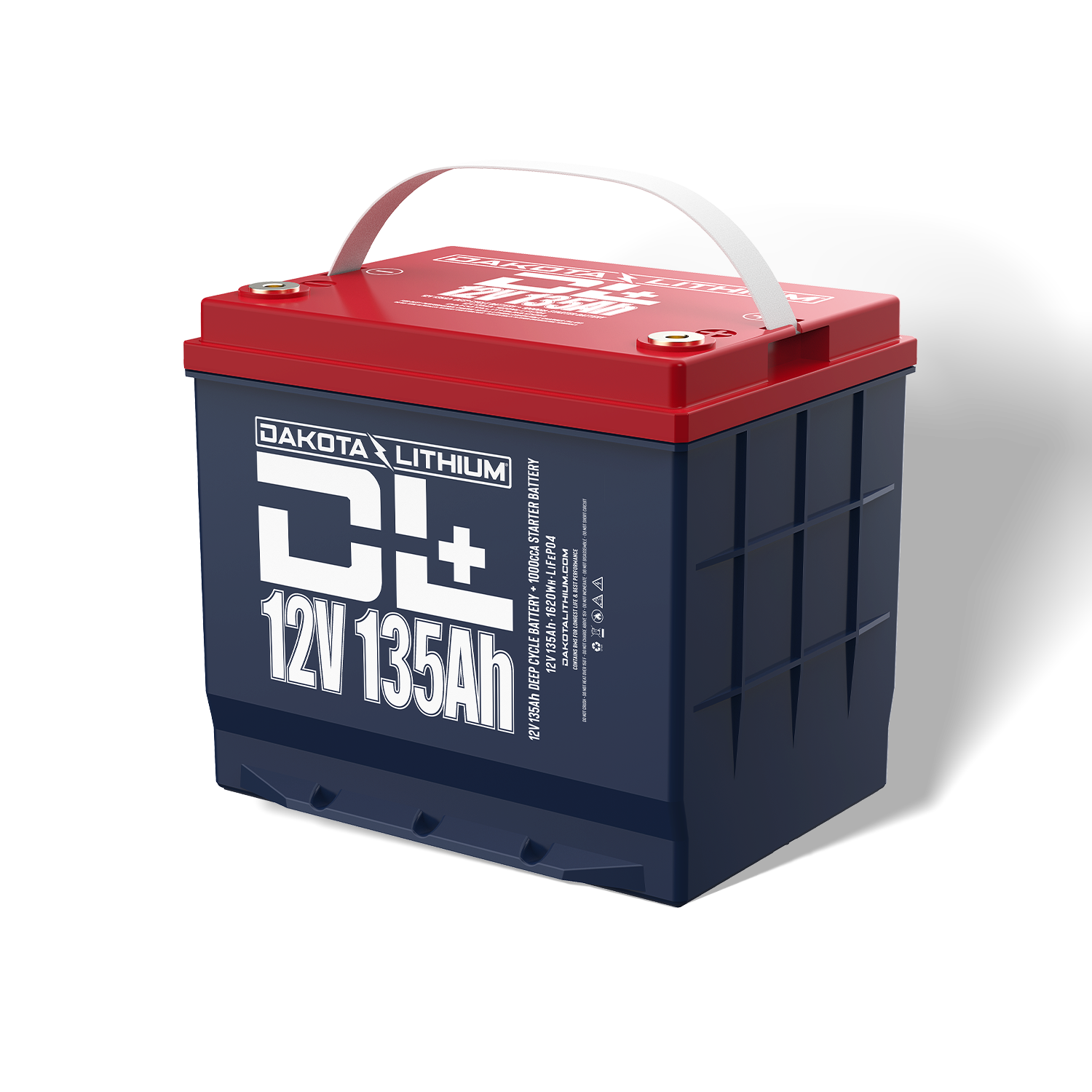 Dakota Lithium DL+ 12V 135Ah Heated Dual-Purpose LiFePO4 Battery