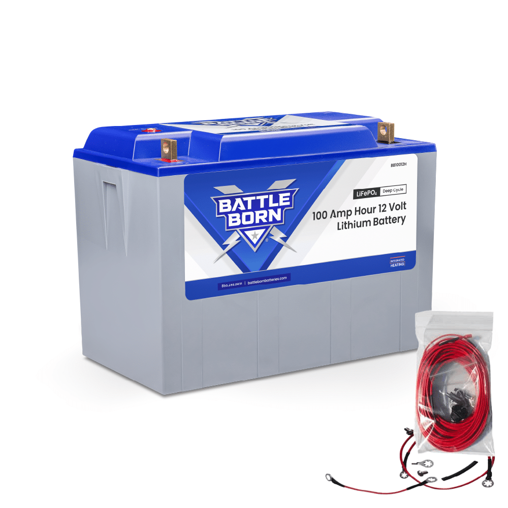 Battle Born 12V 100Ah LiFePO4 Heated Battery