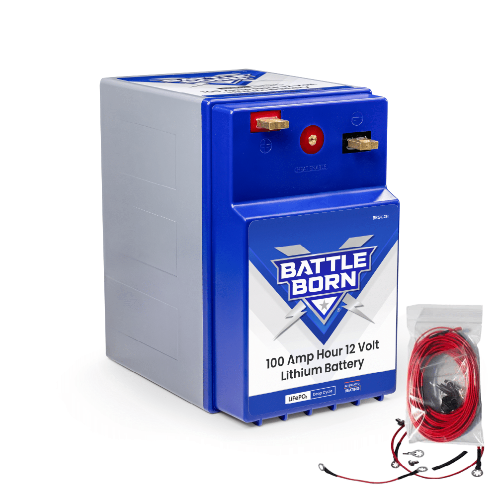 Battle Born 12V 100Ah GC2 Heated LiFePO4 Battery