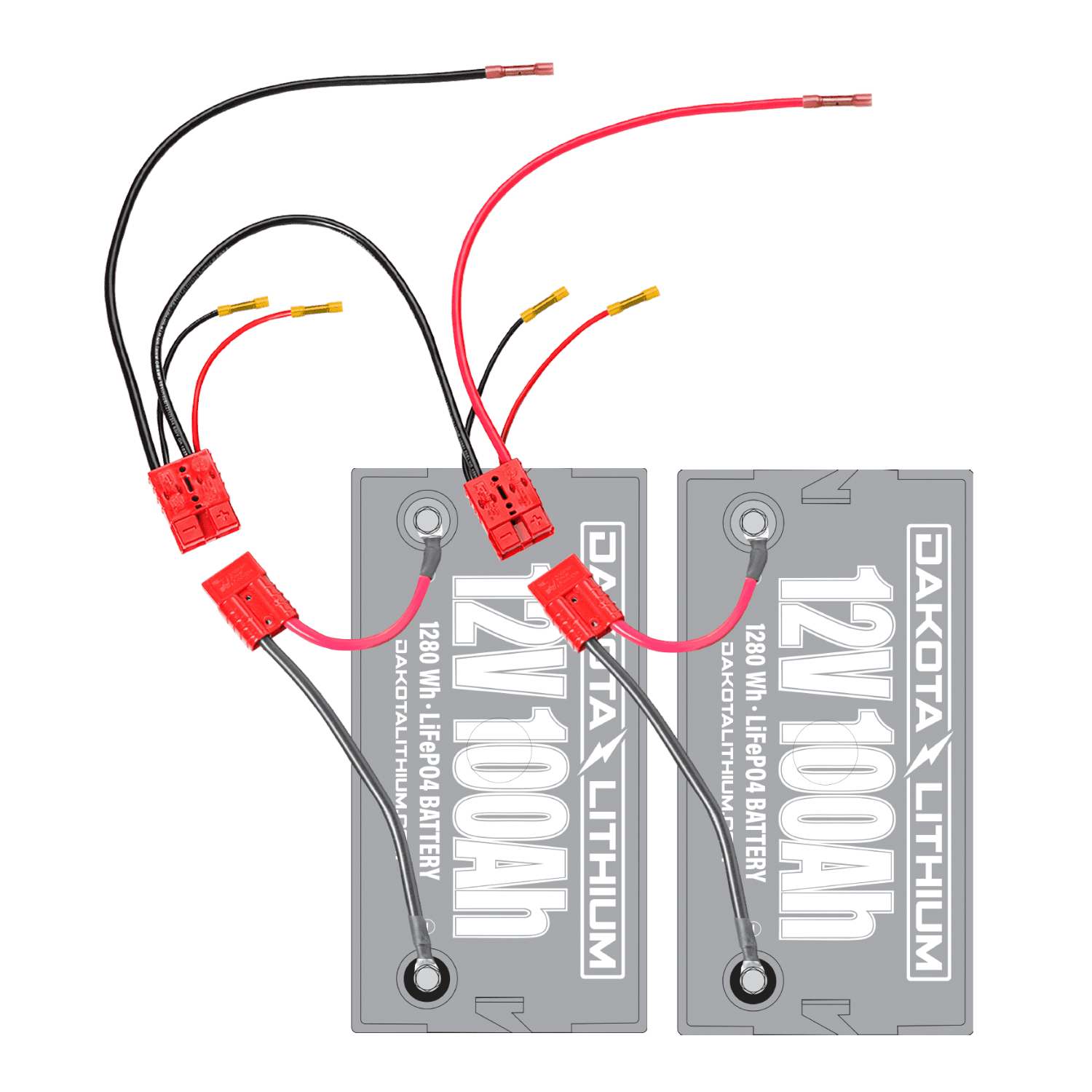 Dakota Lithium 24 Volt Trolling Motor Connection Kit with On-Board Charging