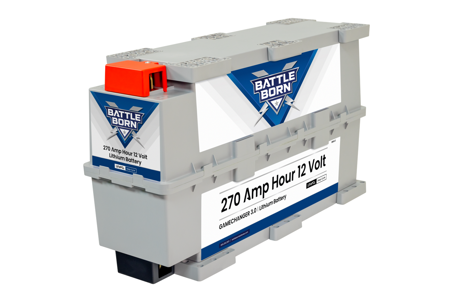 Battle Born 12V 270Ah LiFePO4 GC3 Battery