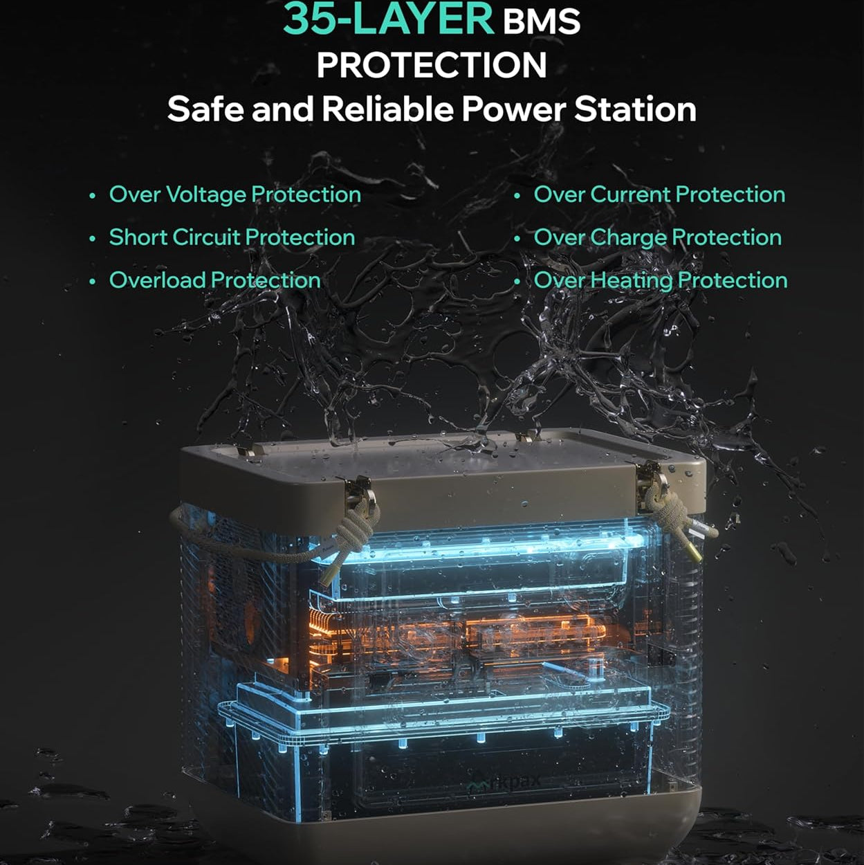 Arkpax Ark EVO 1800W IP67 Portable Power Station