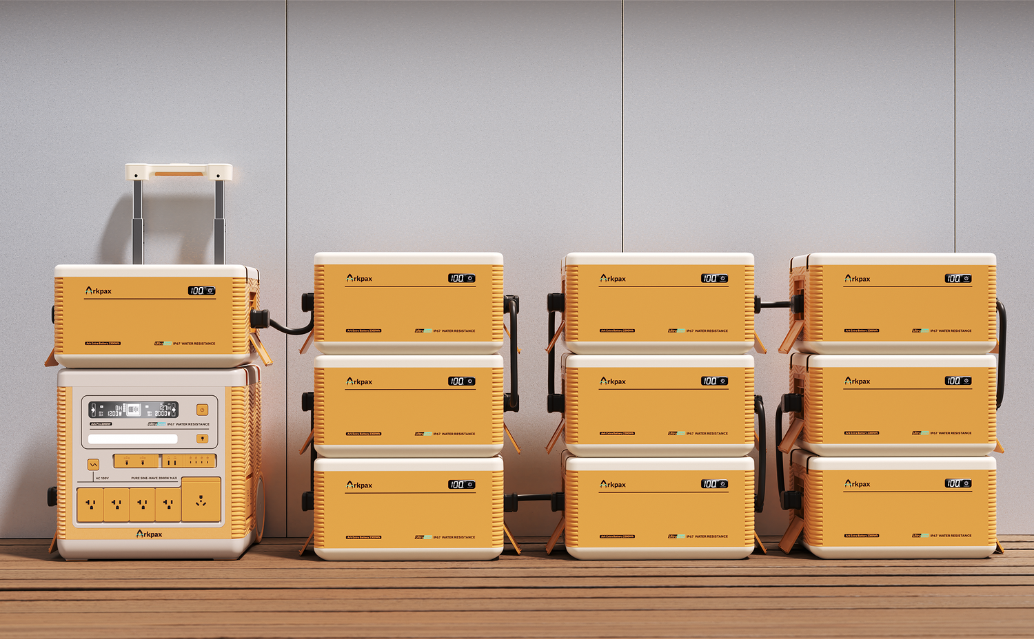 Arkpax Expansion Battery for Ark PRO