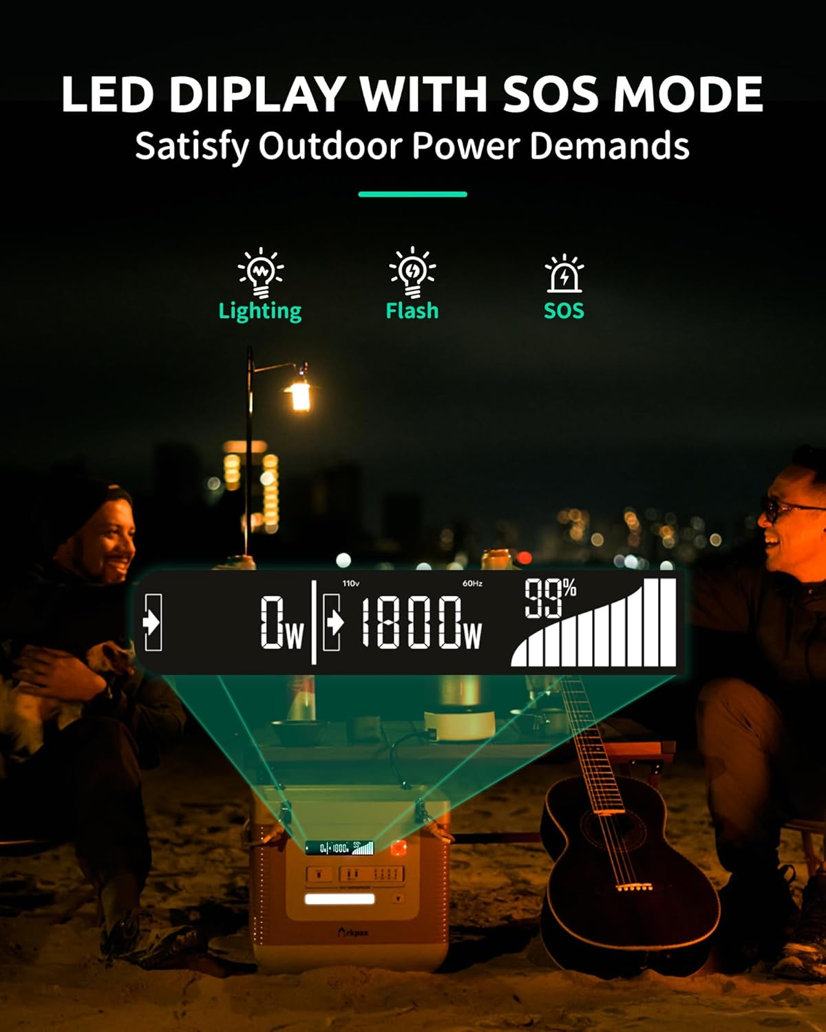 Arkpax Ark 1800W IP67 Portable Power Station