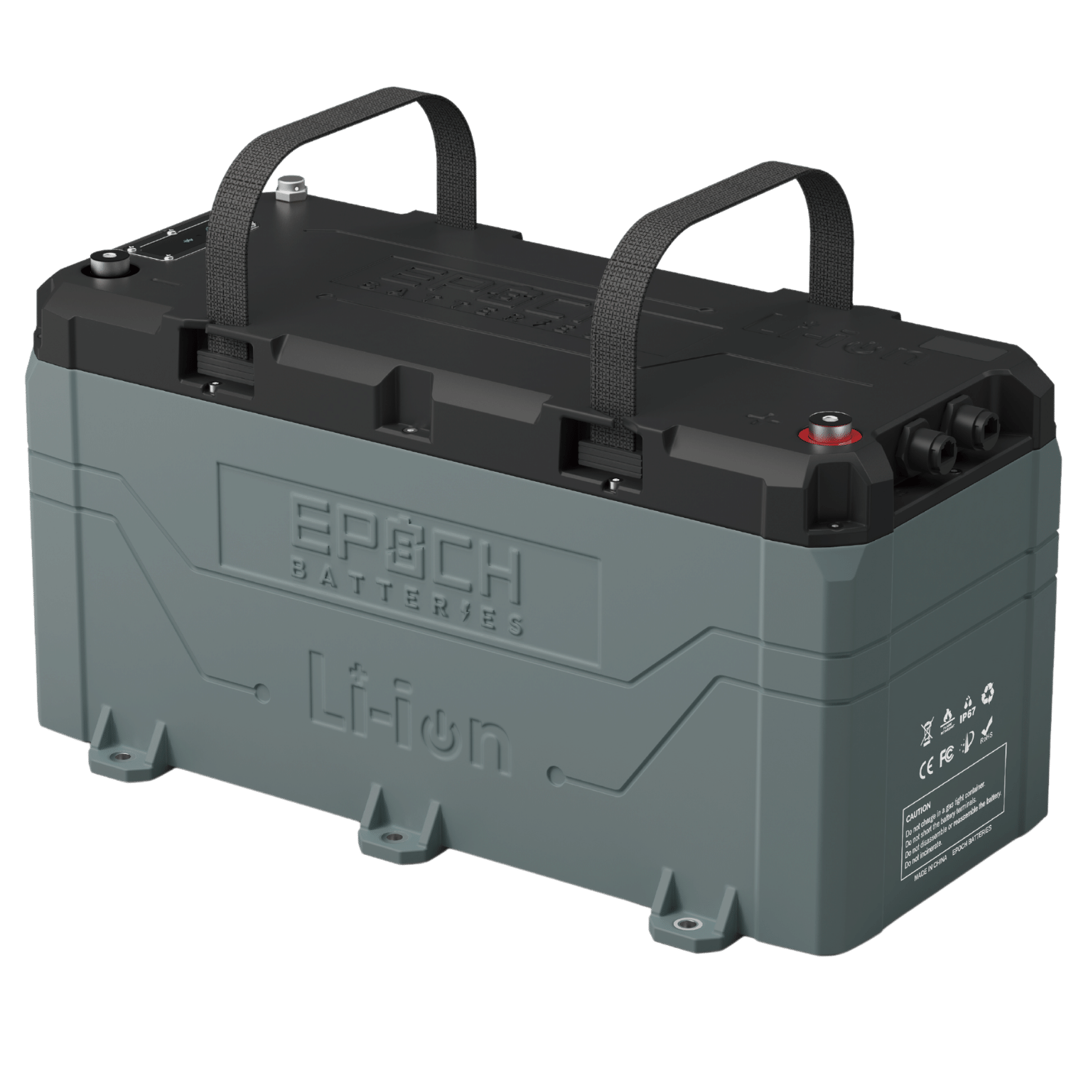 Epoch 36V 100Ah LiFePO4 Battery – Bluetooth, Internal Heating, Waterproof