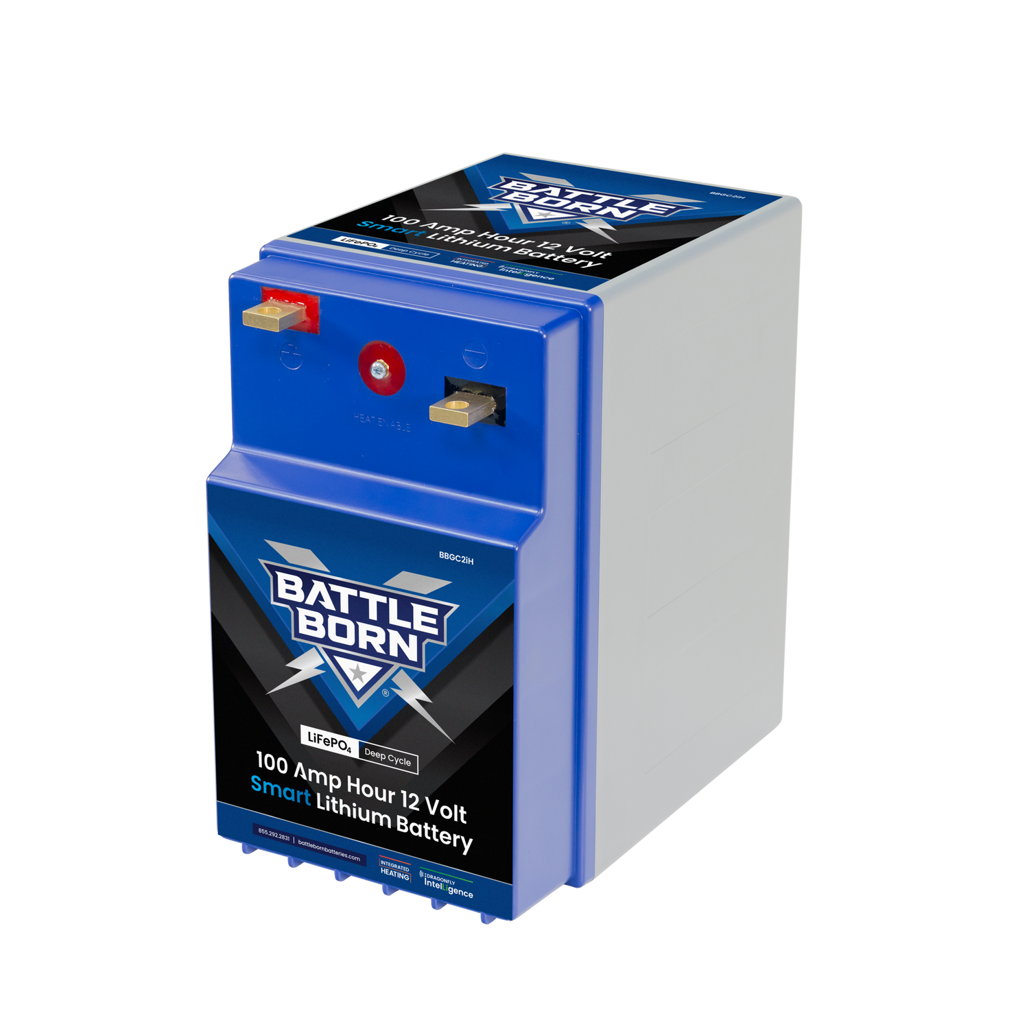 Battle Born 12V 100Ah GC2 Smart Heated LiFePO4 Battery