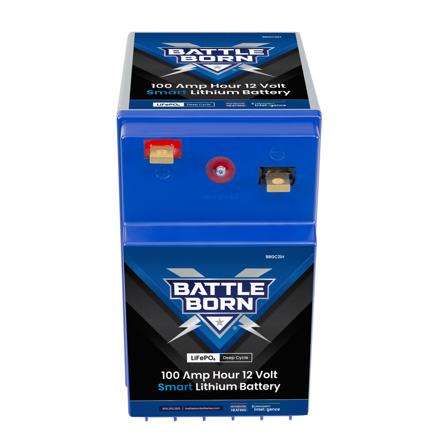 Battle Born 12V 100Ah GC2 Smart Heated LiFePO4 Battery