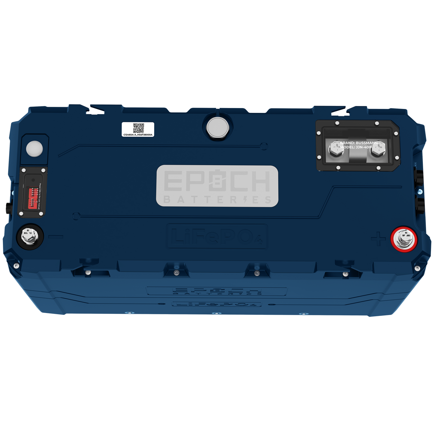 Epoch 12V 460Ah LiFePO4 Battery – Heated, Bluetooth, Victron Comms (V2-T Elite Series)