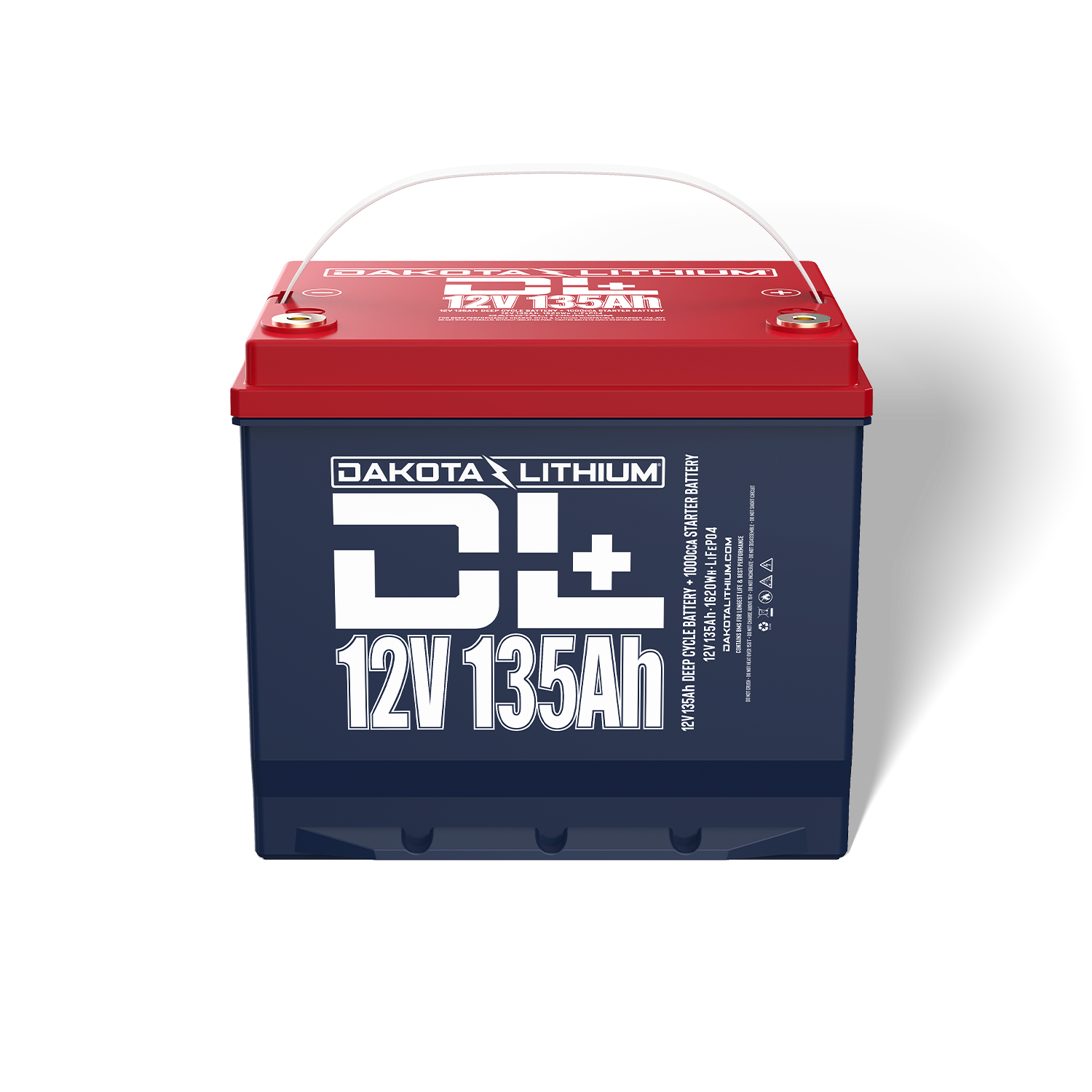 Dakota Lithium DL+ 12V 135Ah Heated Dual-Purpose LiFePO4 Battery