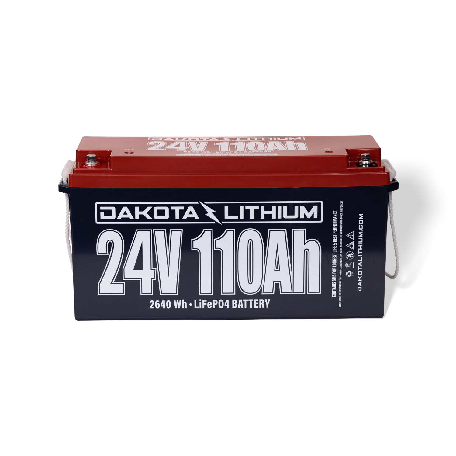 Dakota Lithium 24V 110Ah LiFePO4 Deep Cycle Battery