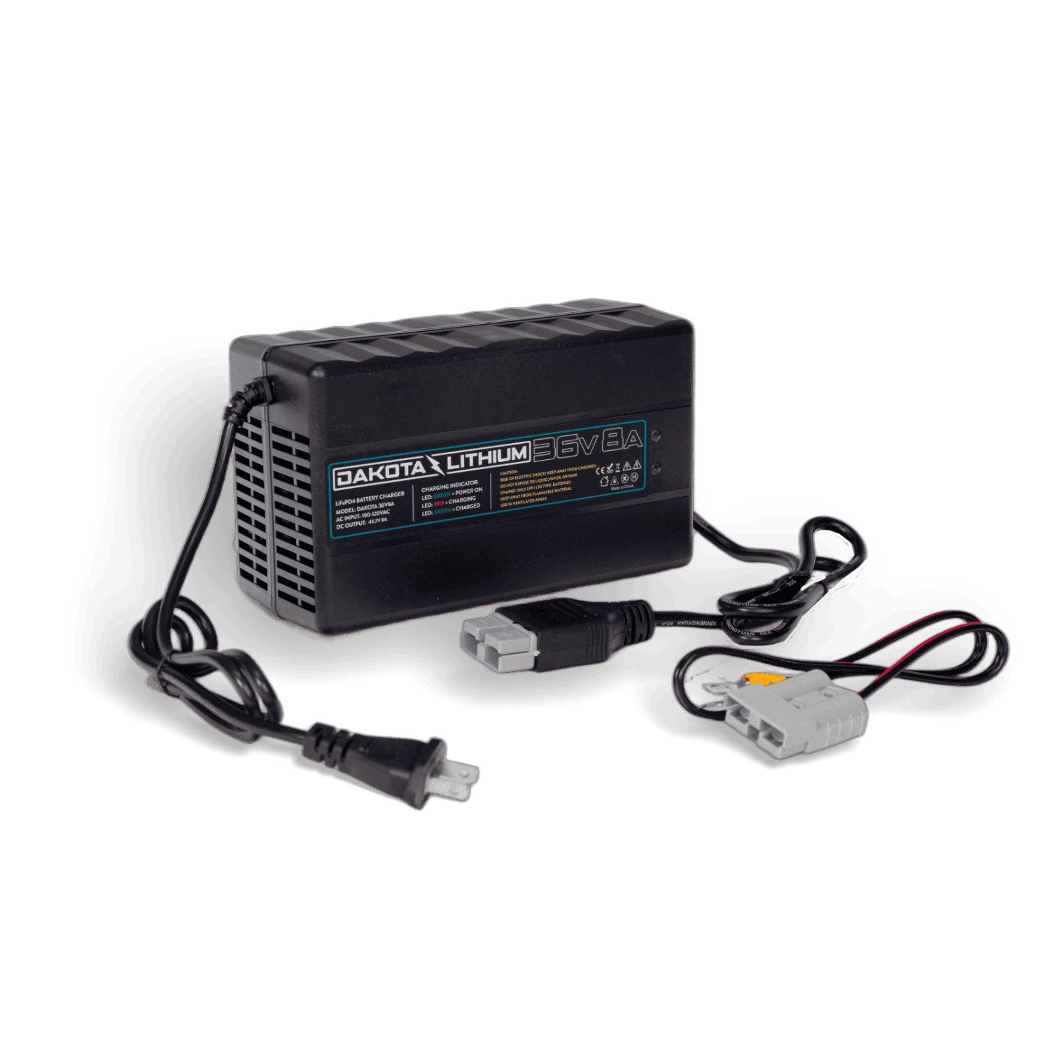 Dakota Lithium 36V 8A LiFePO4 Battery Charger