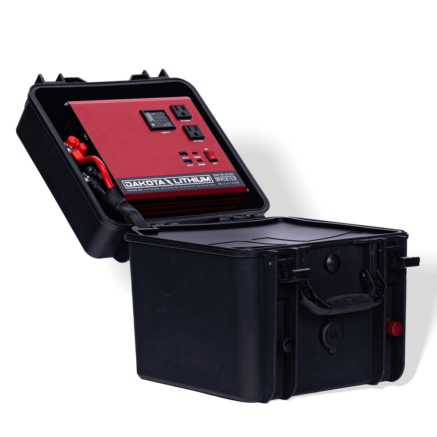 Dakota Lithium Powerbox+ 135 Waterproof Portable Power Station (12V 135Ah, 2000W Inverter)