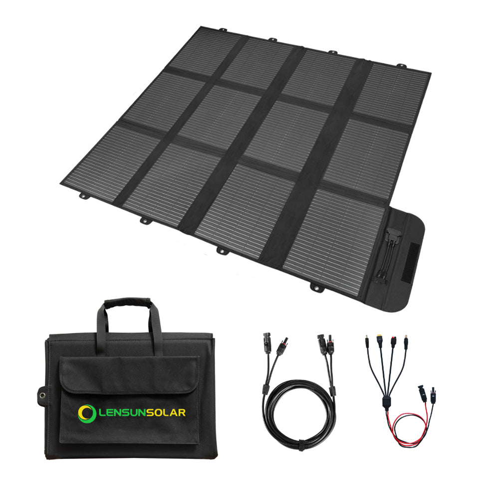 Lensun Solar 200W 36V Portable Solar Blanket – Gridaway